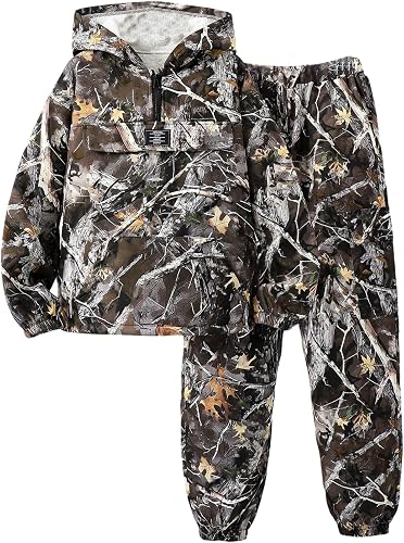 SweatyRocks Boy's Two Piece Outfits Quarter Zip Hoodie and Joggers Clothing Swea