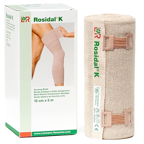 Miniatura 3 de Lohmann&Rauscher -82028 Rosidal K - Vendaje de compresión elástico corto, para uso en el manejo de linfedema agudo y crónico, edema e insuficiencia