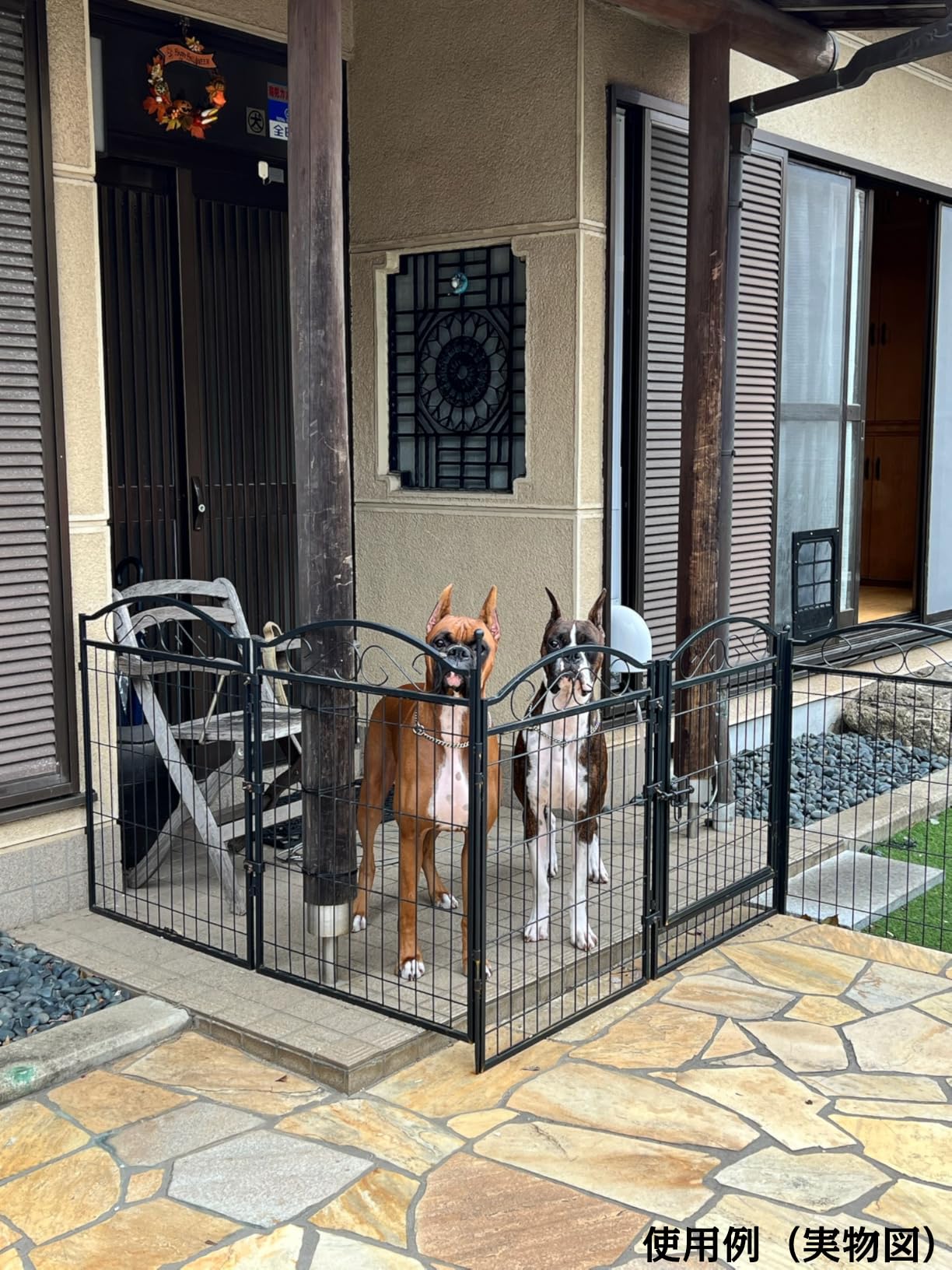 ペットサークル 中大型犬用 Amazon | KIRATAKU ペットサークル 中大型犬用 スチール製 犬 ケージ