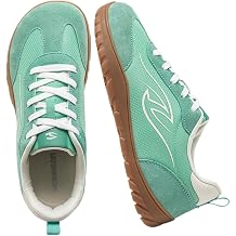 HOBIBEAR Wide Shoes Womens Mens Walking Sneakers with Toe Box Outdoor Fashion Sneakers for Women