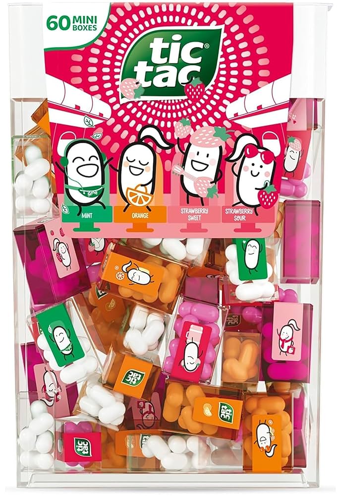 Amazon.com : Tic Tacs Travels Mini Packs Individual Flavor