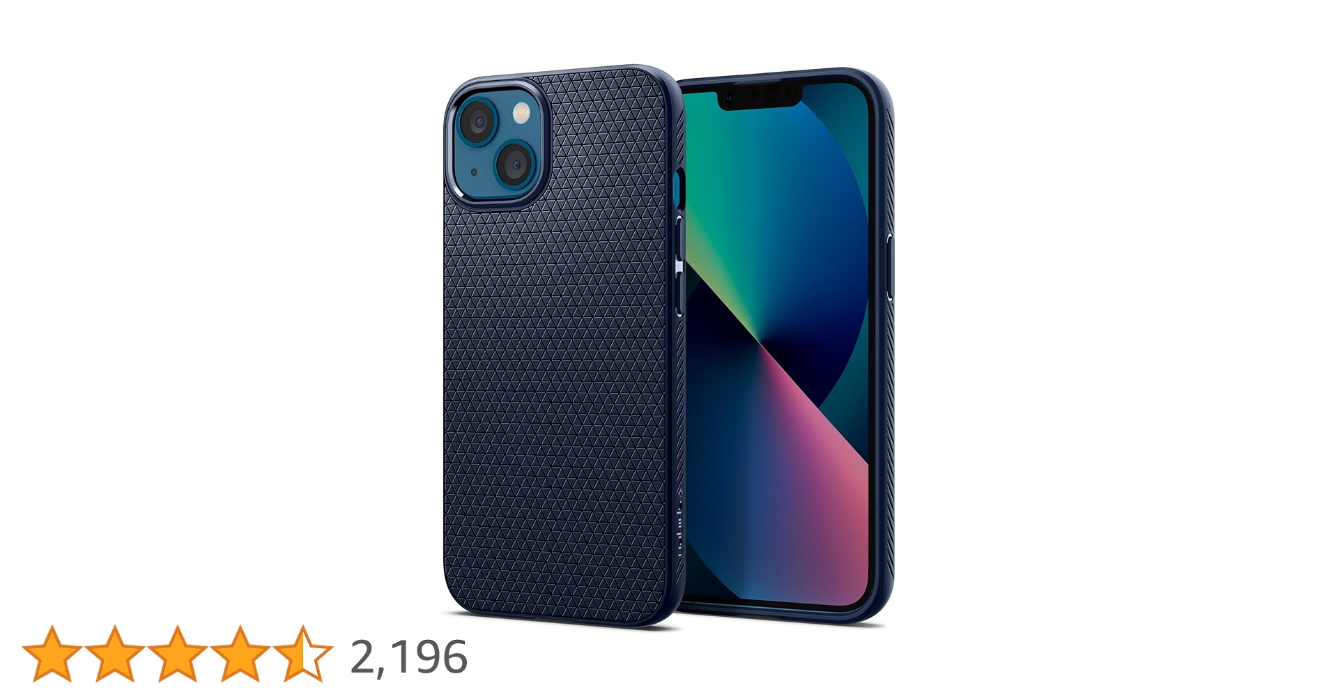 Amazon.co.jp: Spigen iPhone 13 ケース TPU 厚さ1.8mm 滑り止め