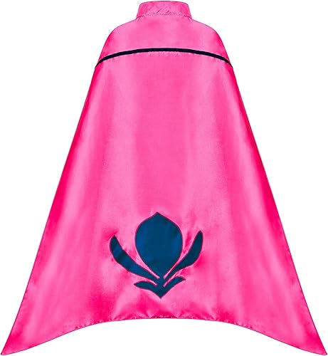 Vista 2 de Avady Vestido de princesa para niñas, disfraces de princesa para niños, Halloween, cosplay, fiesta de cumpleaños, vestido con capa