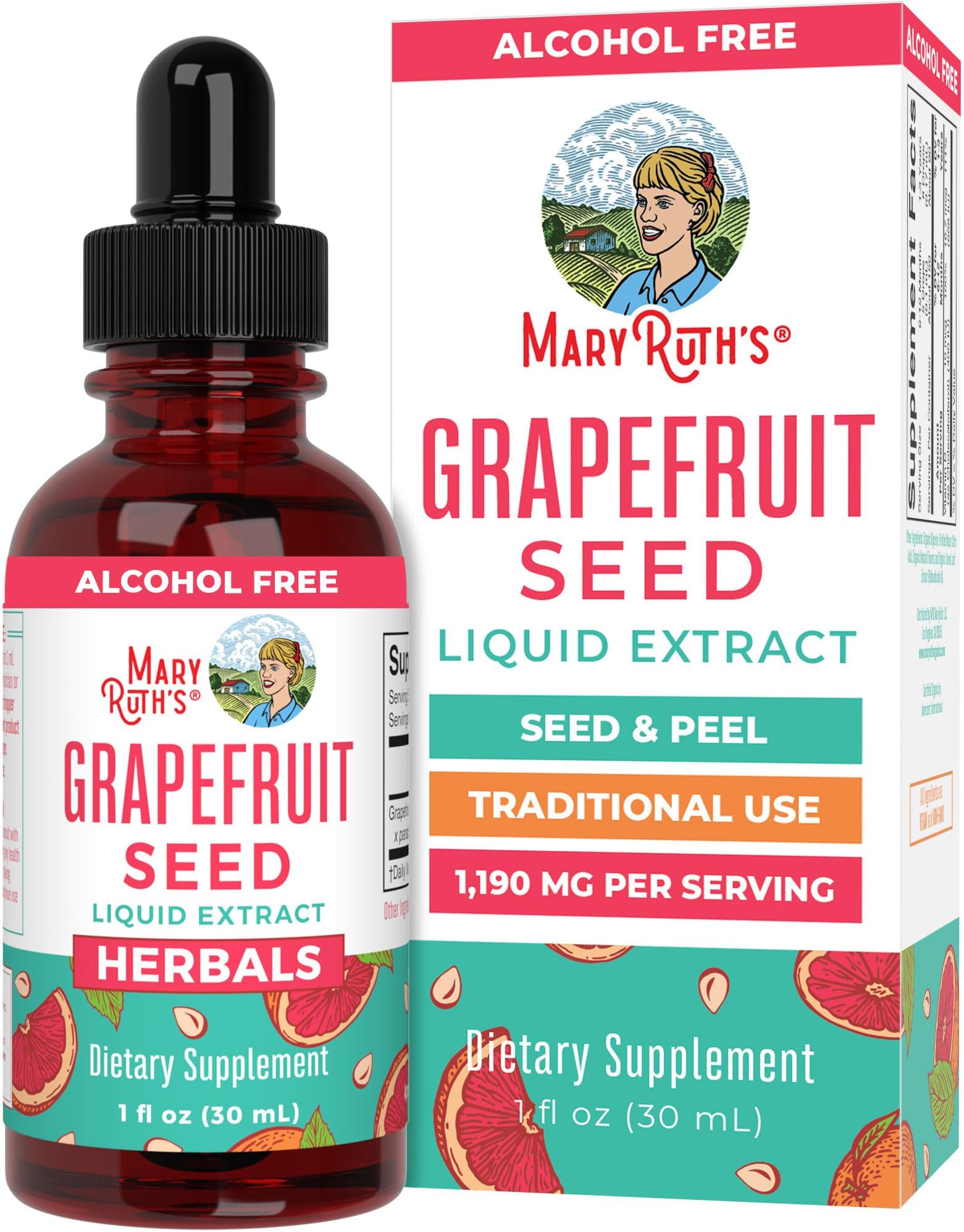 Organics Grapefruit Seed Extract Grapefruit Seed Oil Drops | Peel & Seed | Herbal Tinctures Liquid Drops | Sugar Free | Vegan | Non-GMO | Gluten Free| Unflavored | 30 Servings | 1 Fl Oz