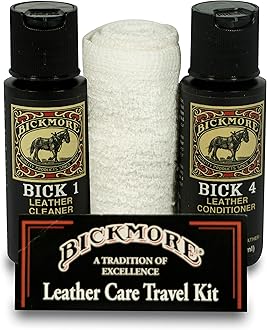 Leather Shoe & Boot Travel Care Kit- Repairs, Polishes and Shines Leather Goods On The Run, Travel Kit, Travel Kit