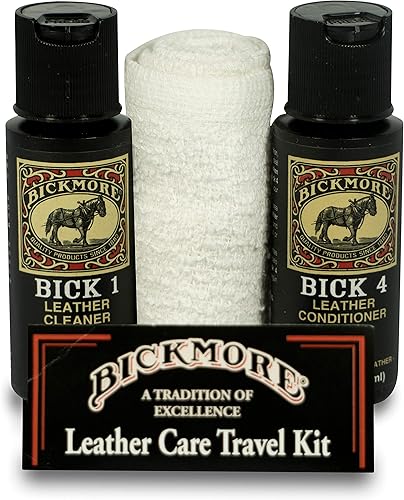 bickmore piel Zapato & boot Travel Care Kit- reparaciones, pule y brilla artículos de piel sobre la marcha