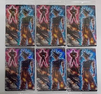 Amazon.co.jp: 【6枚】6.身勝手の極意 '兆' 孫悟空 vs ジレン