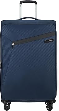 Samsonite Litebeam - Spinner L, Expandable Suitcase, 77 cm, 103/111 L, Blue (Midnight Blue)