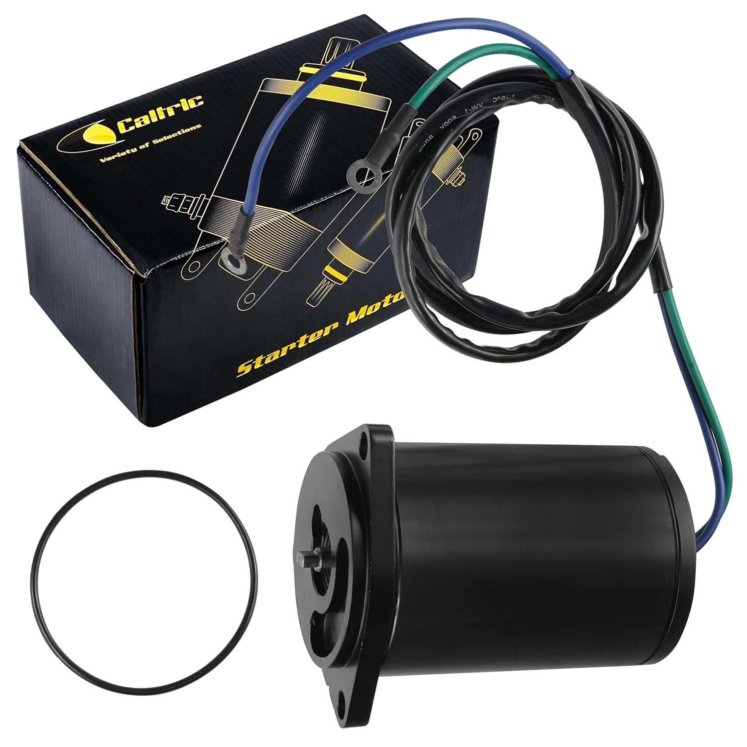 Caltric Power Tilt Trim Motor Compatible with Yamaha F200 F225 F250 LF200 LF225 LF250 LZ250 2002 2003 2004-2009