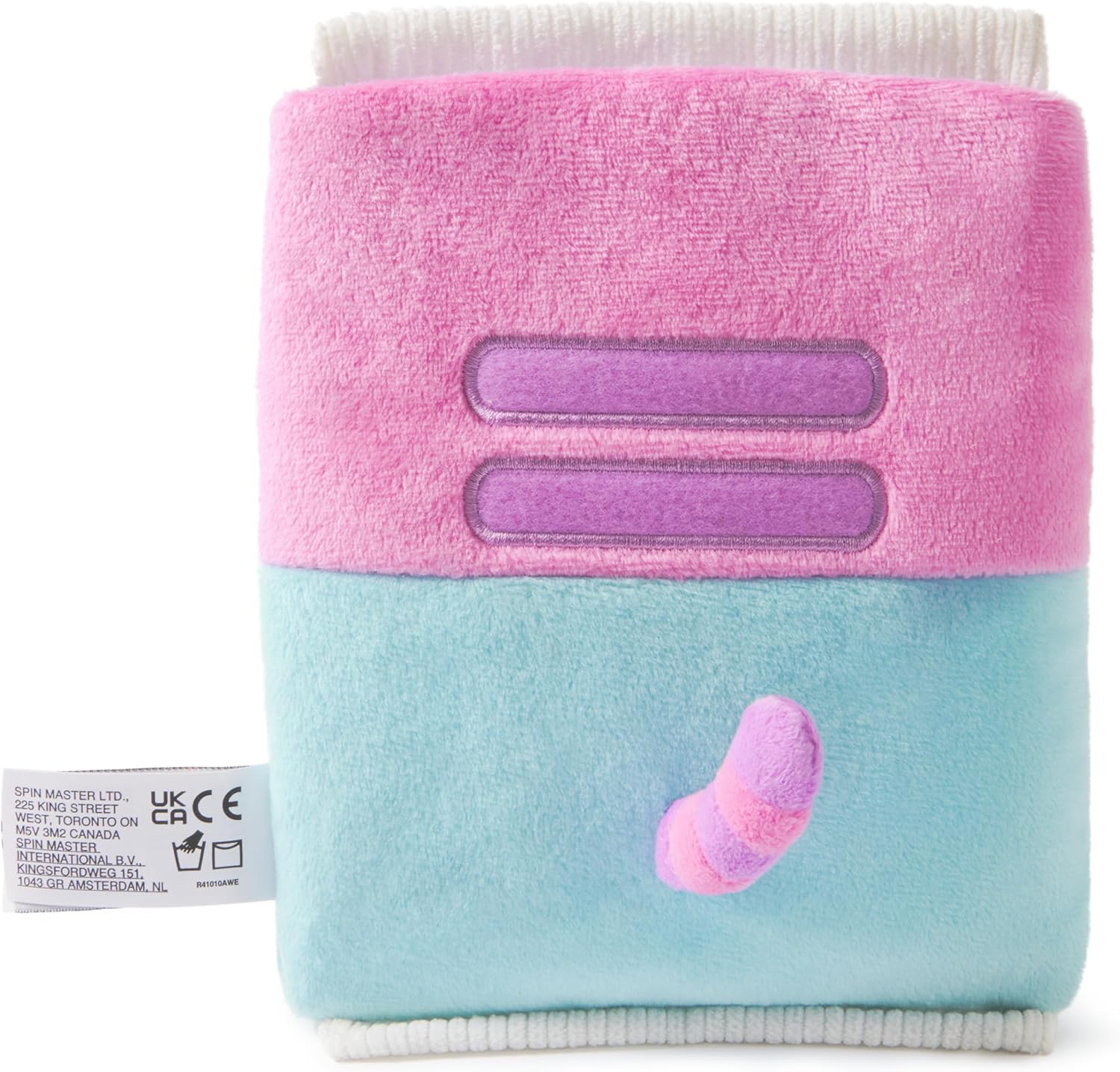 GUND Pusheen Gamer Chips with Removable Mini Plushies, Toy Tortilla Chips, Food Plushies, Gaming Decor, Stuffed Animals for Ages 8 and Up, Pink, 8" - Image 6