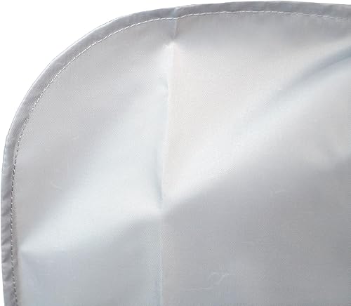 Miniatura 5 de Oftálmico Gris Universal Phoropter Refractor Protector Cubierta Antipolvo Nylon Cremallera 19" L x 13" W