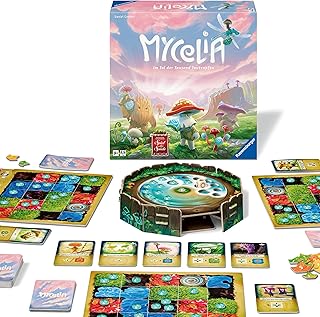 Ravensburger 27489 Mycelia Deckbuilding Game for Families, Board Game for Adults and Children from 9 Years - Simple Strategy Game for 1-4 Players