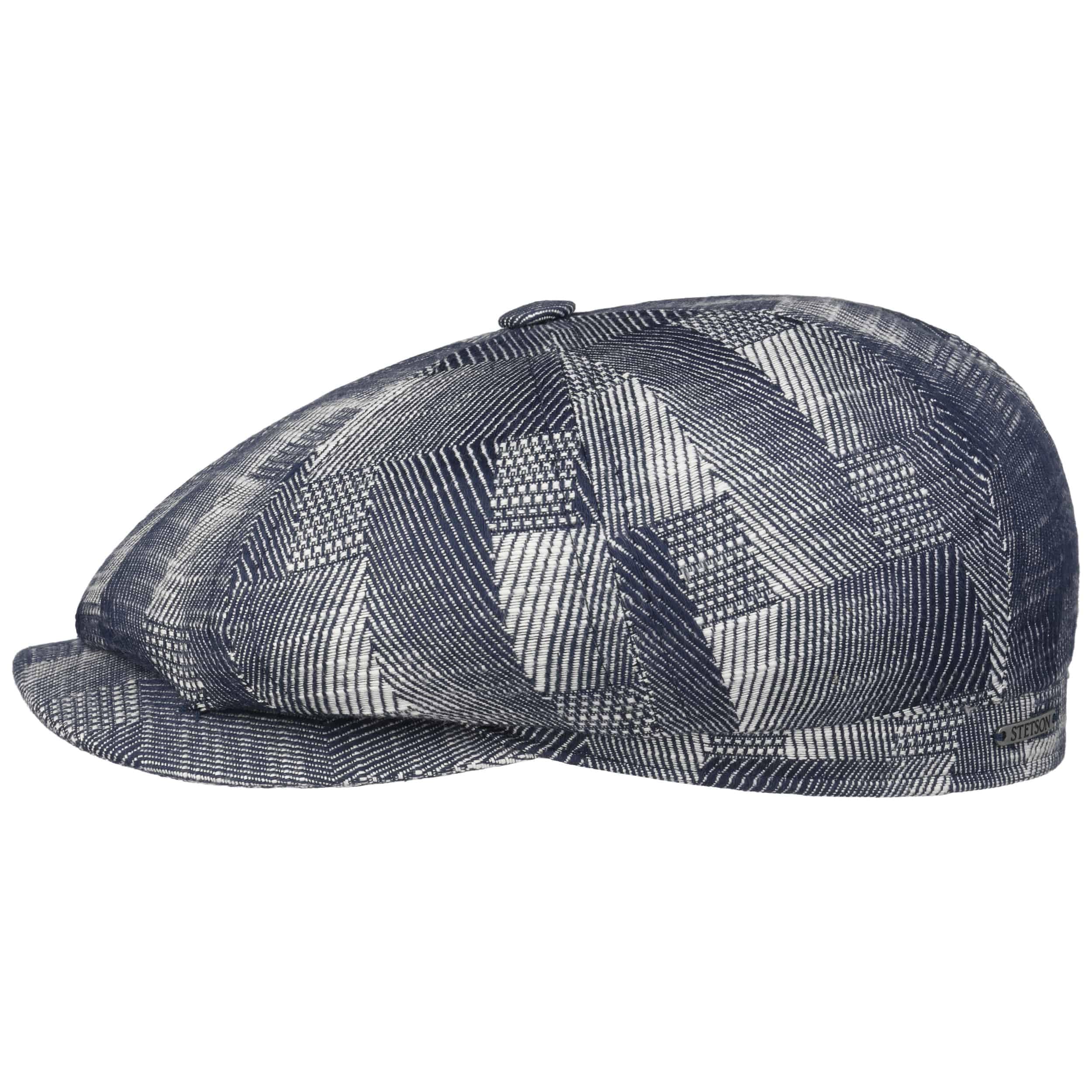 Stetson Hatteras Schirmmütze Jacquard Baumwolle Made in EU Herren Frühling Sommer