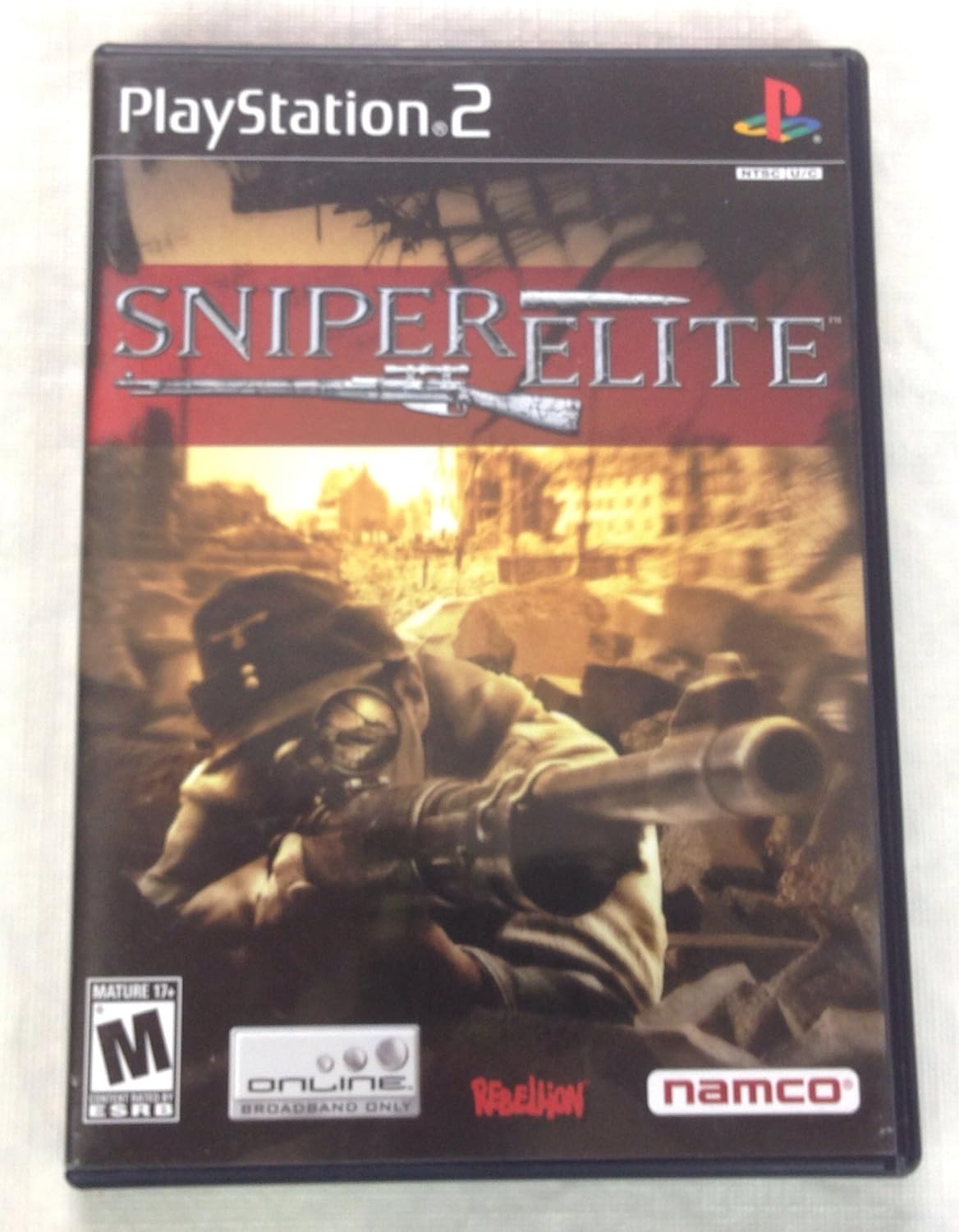 Sniper Elite Sur PS2 - Jeu Complet En état Correct