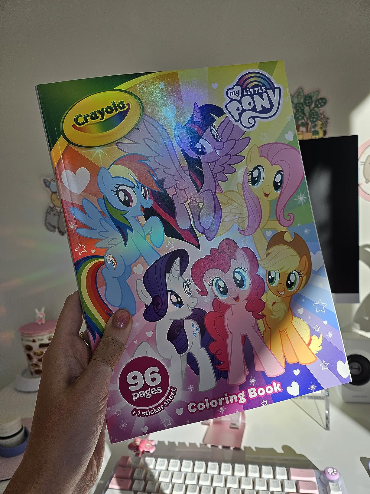 $1/mo - Finance Crayola My Little Pony Coloring Book with Stickers ...
