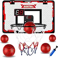 Cesta de Basquete, Aro de Basquete, Cesta de Basquete Interna com Placar Eletrônico 45 * 29,5cm