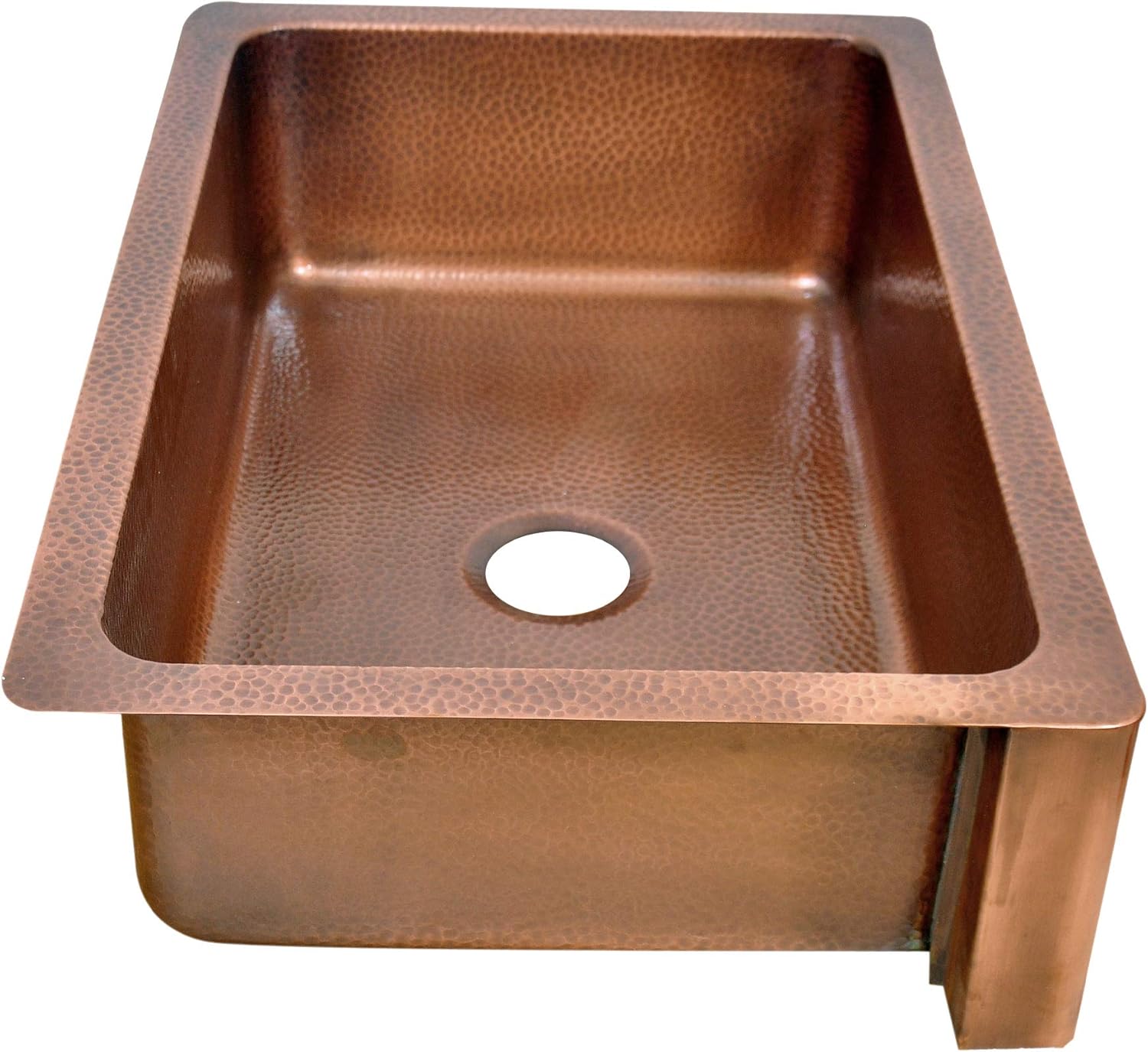 🔥 Crаzу Dеаlѕ Vine Design Copper Undermount Kitchen Sink - Single Bowl 16-Gauge - Perfect For Home, Hotel, Farmhouse - Dimensions 23.50 x 17.50 x 8