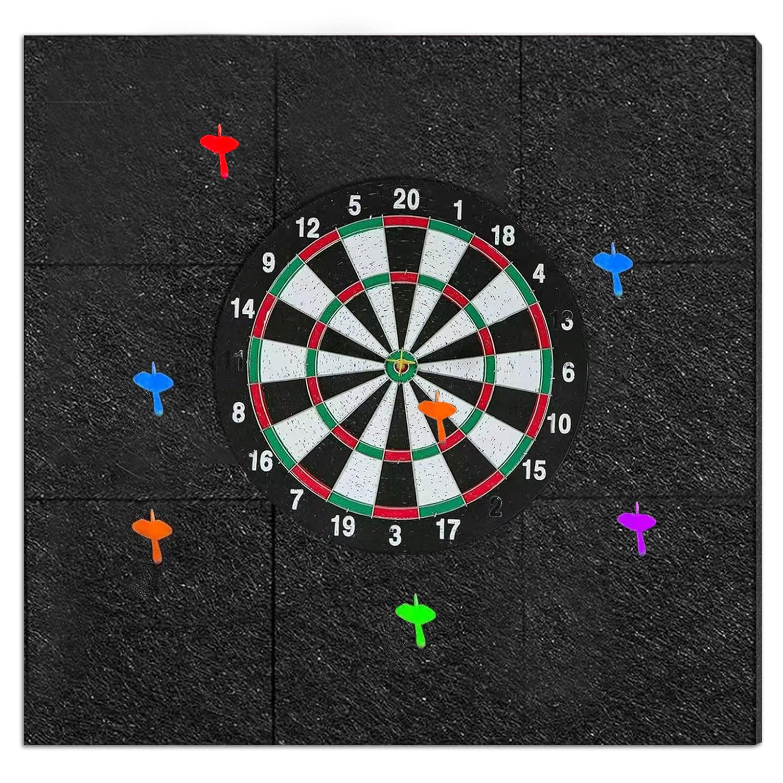 9Stück Selbstklebender Zusammensetzbarer Schutz,Dartboard Wandschutz,30x30cm Gespleißte Dart Backboard,Filzplatte Für Wand,Dartscheiben Rückwandschutz,Für Zuhause Wohnzimmer Spiel Sport Party Tägliche
