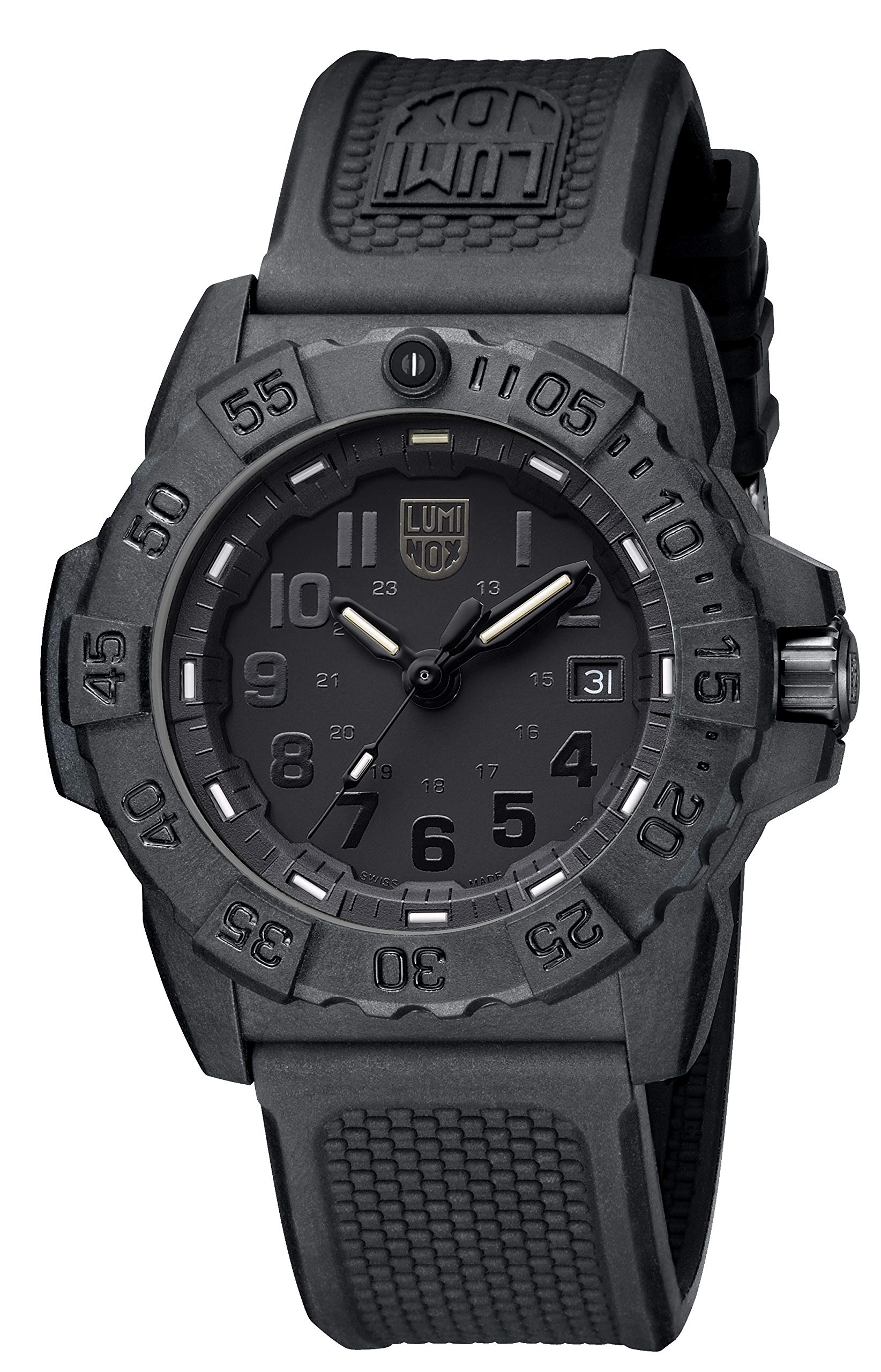 Luminox Unisex-Adults Analog Swiss Quartz Watch with Stainless Steel Strap XS.3501.BO.F