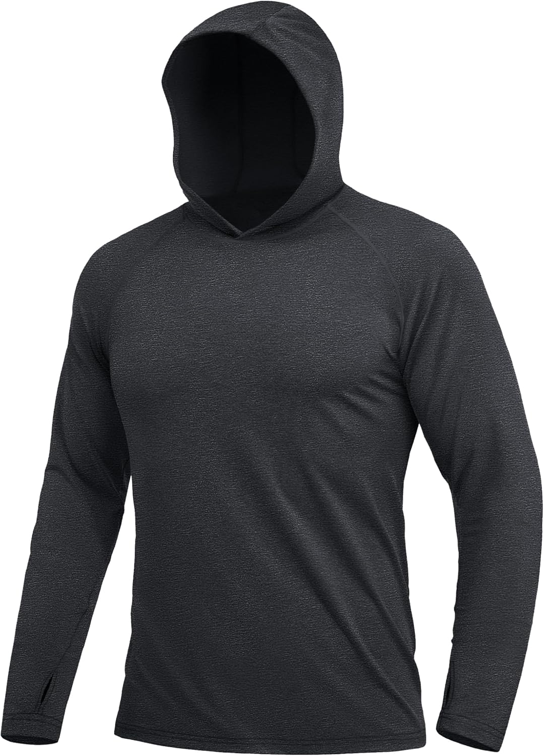 MAGCOMSEN Men's UPF 50+ Sun Shirts Long Sleeve Fishing Hoodie Shirt Lightweight Athletic Swim Running Hiking Rash Guard - Image 7