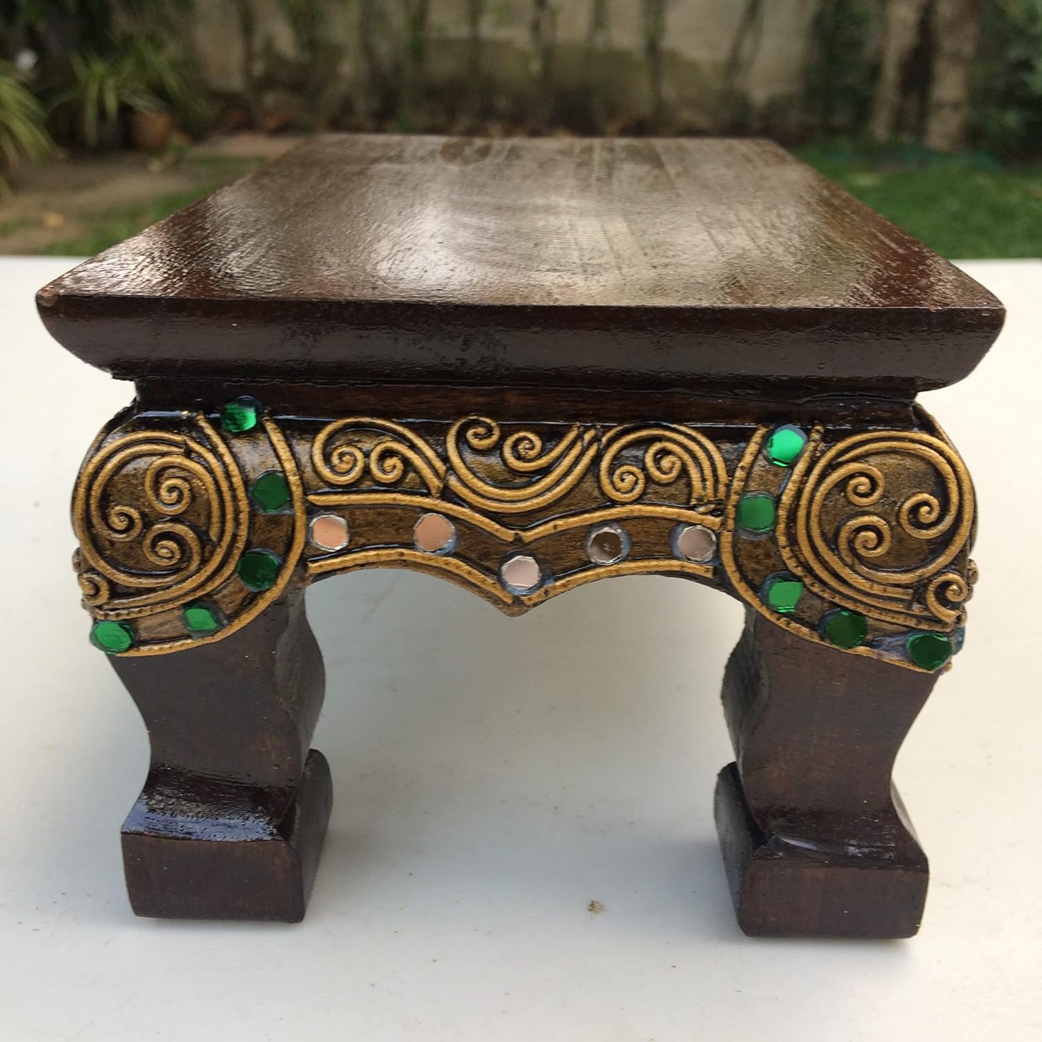 Wood Table Altar Worship Buddha Stand