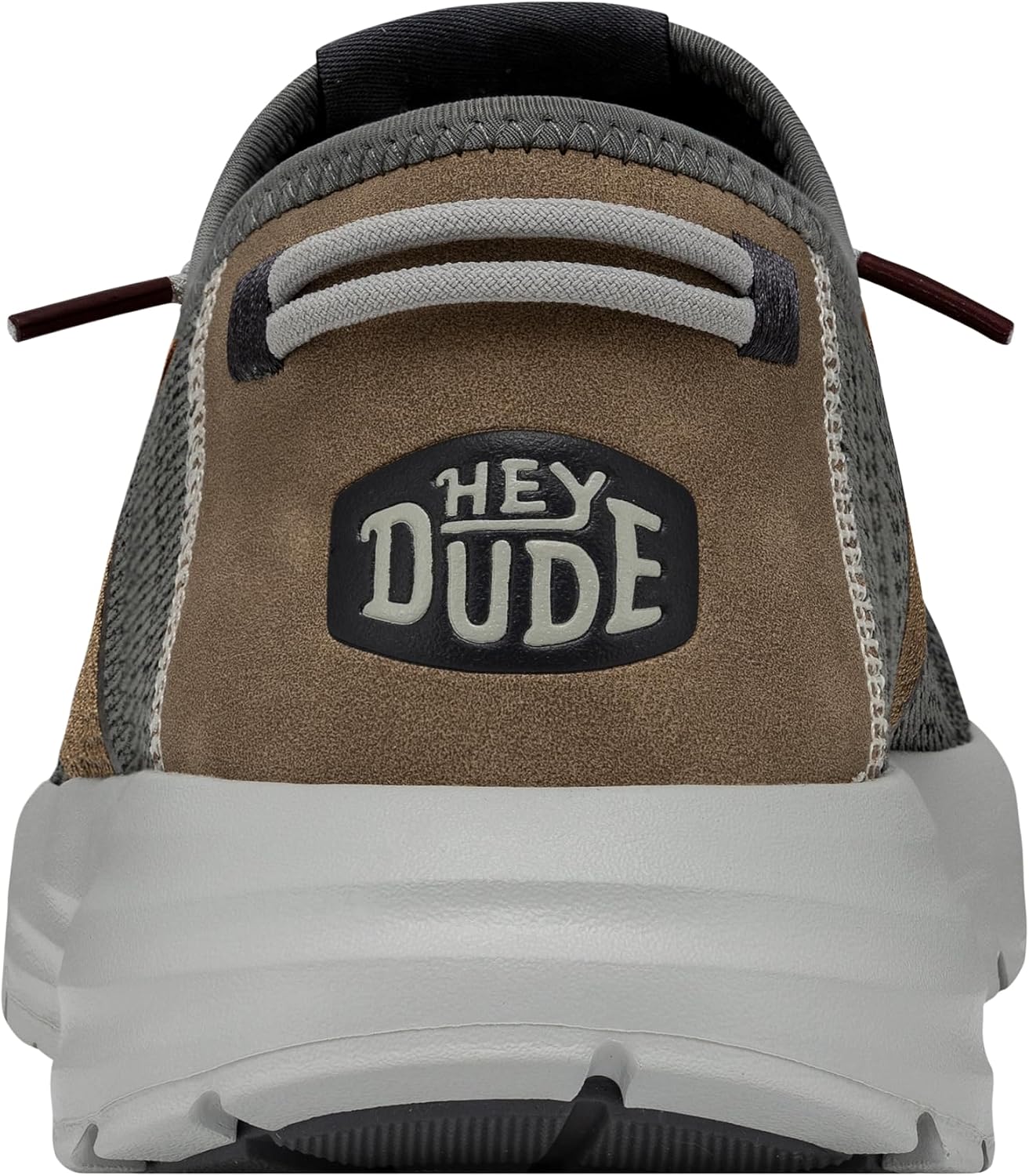 HEYDUDE Men's Sirocco Neutrals Slip On Sneaker | Breathable Knit Upper