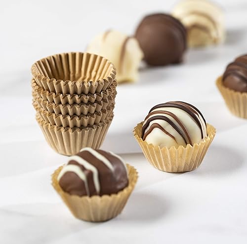 Miniatura 7 de Pastry Chef's Boutique Bombones de trufas de chocolate de papel (#3, verde)