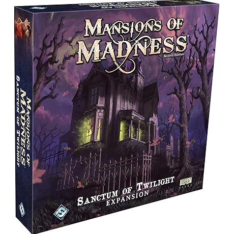Mansions of Madness: Sanctum of Twilight Expansion - Cooperative Mystery Game for 1-5 Players