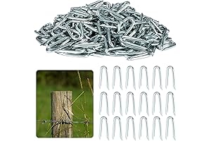 Sukh 210 PCS U Fence Staples - Staples Your Fence with Durability