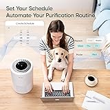 LEVOIT Smart WiFi Air Purifier for Home, Alexa Enabled H13 HEPA Filter, CADR 170m³/h, Remove 99.97% Allergies Smoke Dust Pollen Particles, 24dB Quiet Sleep Mode for Bedroom with Timer, Core 200S - 2