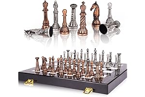 Retro Metal Chess Set – An Unbeatable Blend of Nostalgia and Durability