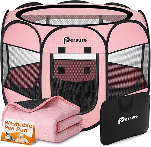 Miniatura 15 de Corralito para perros y gatos para interiores y exteriores, para cachorros, mascotas, gatos, viajes y recuperación después de la cirugía, jaula de