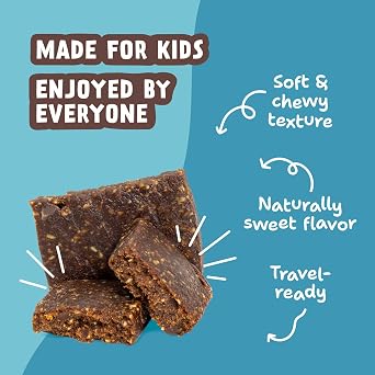Skout Organic Cookie Dough Kids Snack Bars (18 Pack) | Organic Kids Snack Bars | School Snacks & Lunch Snacks | Vegan & Paleo | Gluten, Dairy, Grain, Peanut Free