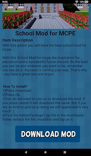 School Mod for MCPE