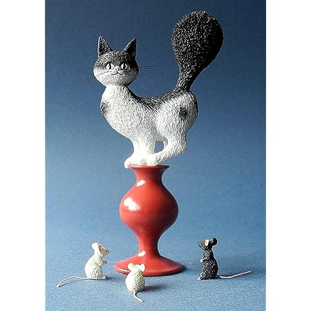 Les Chats De Dubout Plan De Fuite Chat Sculpture D Apres Albert Dubout 51 Amazon Fr Cuisine Maison