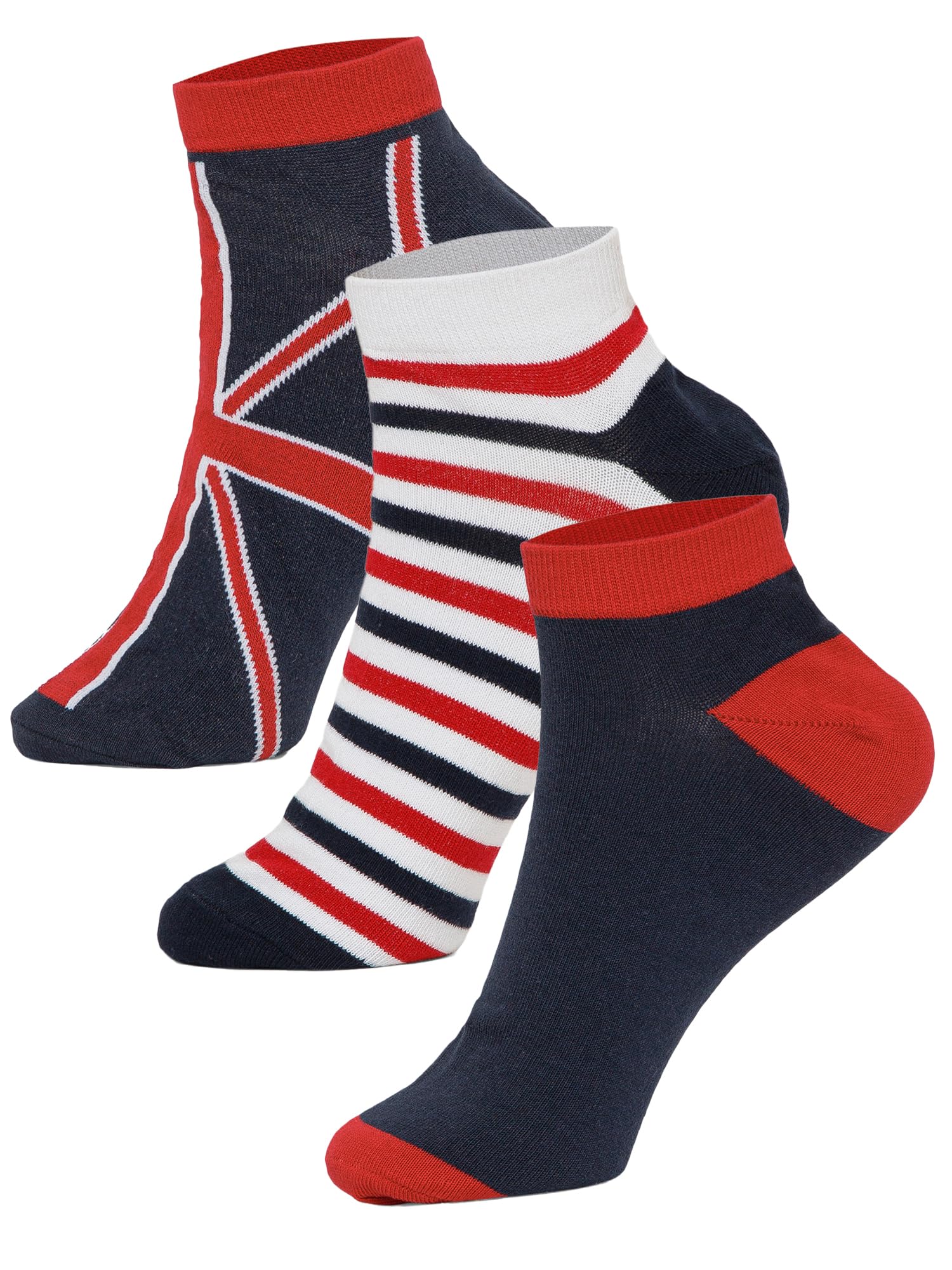 Men’s Cotton Blend Men's Short Length Socks Pack of 3 Soft, Breathable & Stretchable – Comfortable – Durable, Easy Wash Multipurpose Socks for Sports, Gym, Travel & Casual Outfits-image-46