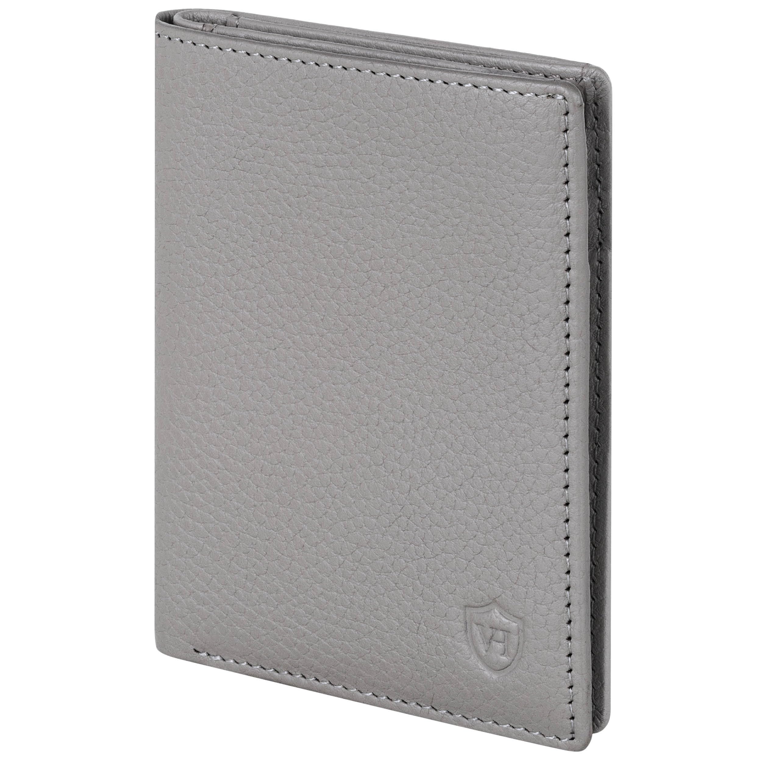 VON HEESEN® Leder Geldbörse Herren mit Münzfach & RFID Schutz I Echtleder Geldbeutel für Männer & Damen I Portemonnaie Brieftasche Wallet Portmonee
