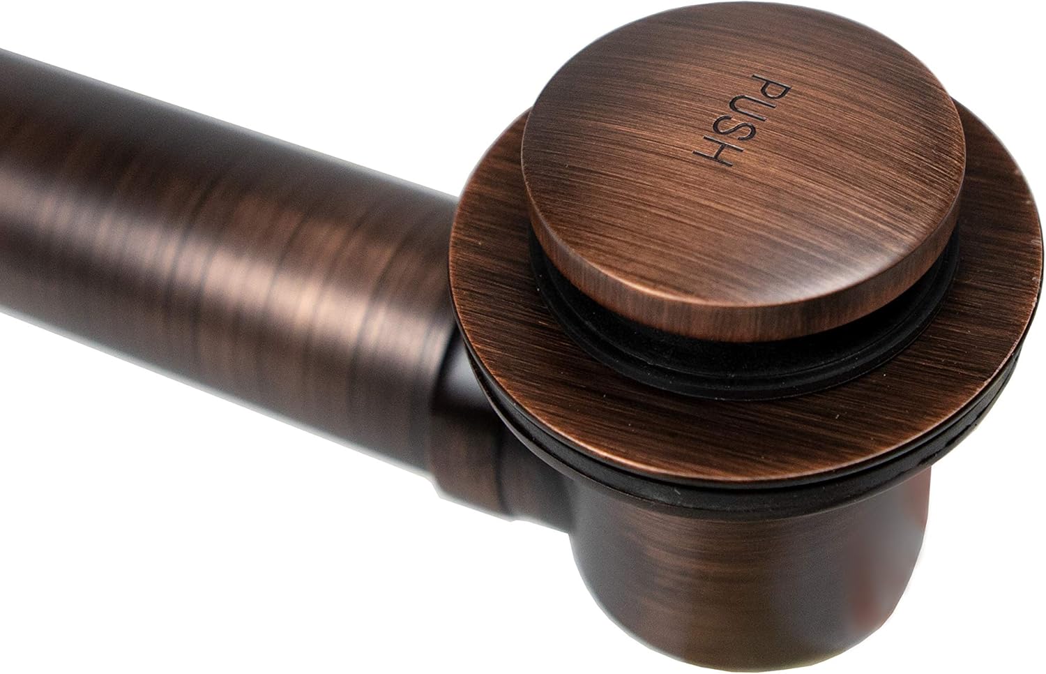 Up To 40% OFF Sinkology SDT102-AC SinkSense 1.5 in. Brass Pop Drain Bathtub Waste and Overflow Kit, Antique Copper ❤ Crazy Deals Sinkology SDT102-AC SinkSense 1.5 in. Brass Pop Drain Bathtub Waste and Overflow Kit, Antique Copper