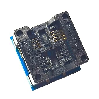 T48 Programmer for with Xgecu T48 eprom chip Probe Clip Read Write IC Bios AVR MCU SPI Nor NAND Flash EMMC Socket (T48+SOP8150MIL+208MIL)