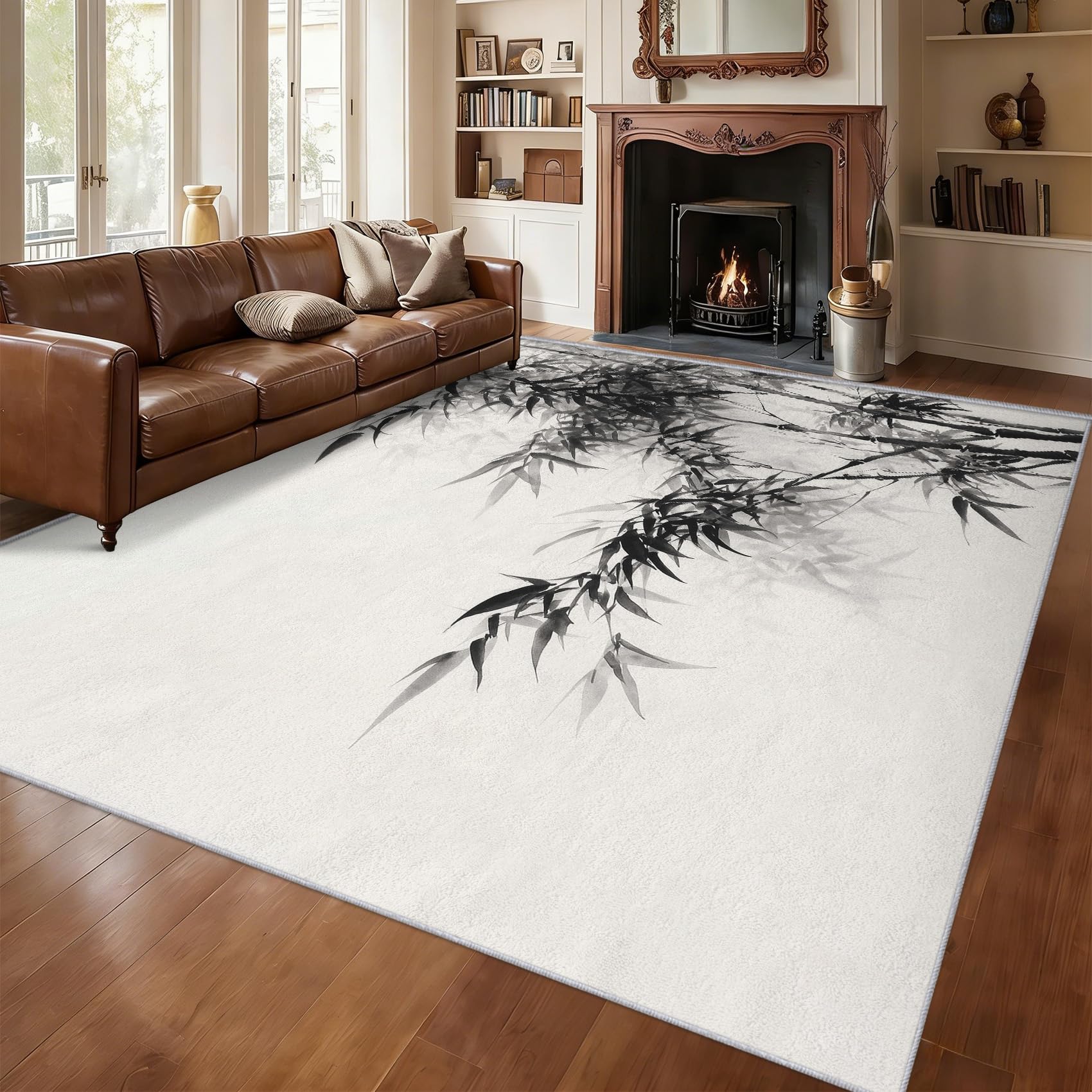Tapis lavable en machine 240x340 fini les taches sur le tapis de salon