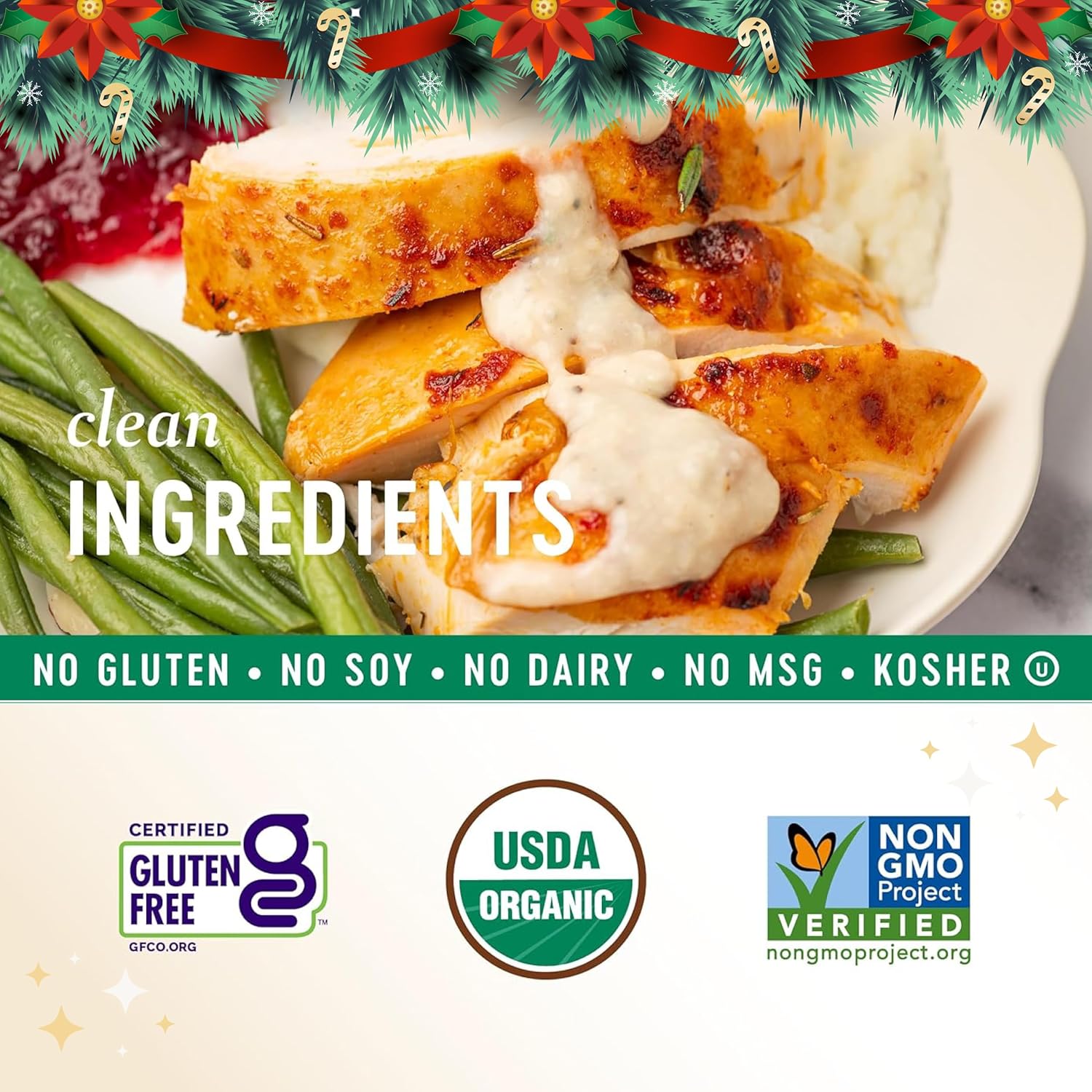 San Francisco Salt Company Organic Turkey Brine Kit – 13 oz Garlic & Rosemary Blend with BPA-Free Brine Bag – Certified Organic & Kosher Seasoning for Whole, Smoked, Oven-Roasted, or - Image 7