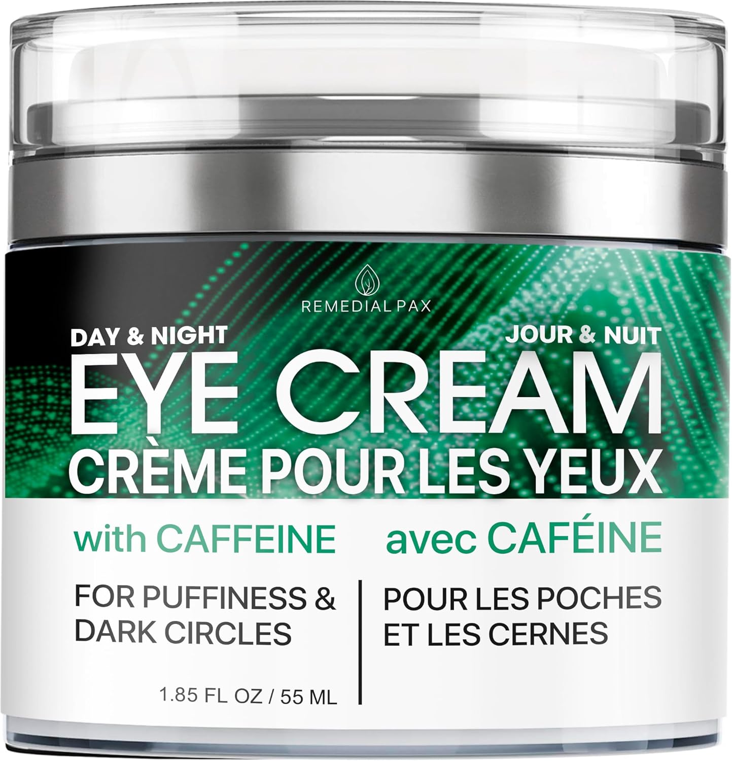 Eye Cream for Dark Circles and Puffiness, Bags Under Eyes Treatment
