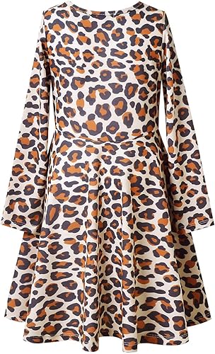 Miniatura 3 de Perfashion Vestidos a juego para niñas y muñecas sin mangasmanga larga, acampanados, faldas de fiesta de unicornio