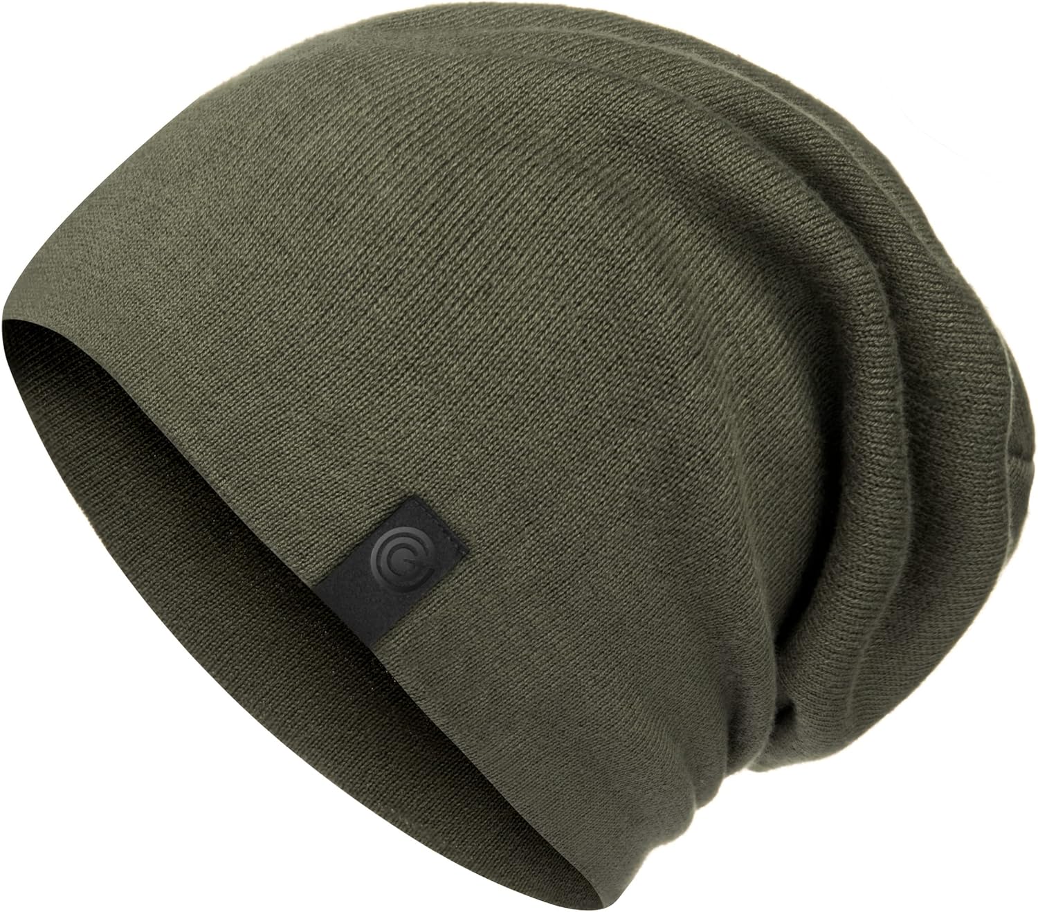 Warm Slouchy Beanie Hat – Deliciously Soft Daily Beanie in Fine Knit