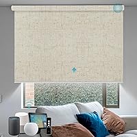 Vista 14 de SmartWings Persianas motorizadas con control remoto para ventanas, persianas enrollables 100% opacas automáticas, eléctricas inteligentes