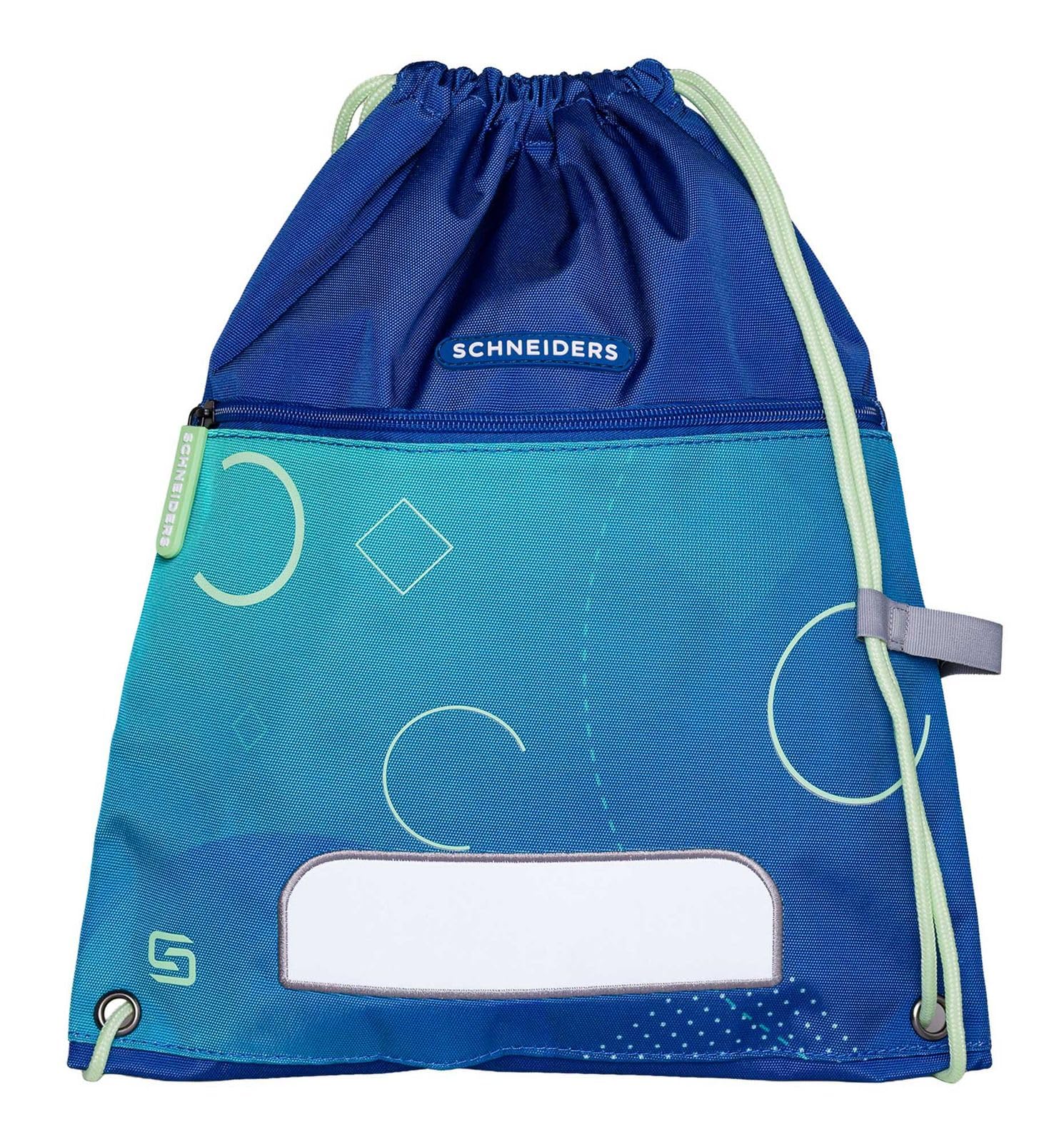 Schneiders zaino della scuola Ergolite Set 9 -pezzi Geo Motion blu