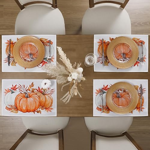 Miniatura 2 de Romanstile Camino de mesa de Feliz Navidad, regalo de Papá Noel de invierno, copos de nieve, camino de mesa de poliéster resistente a las manchas,