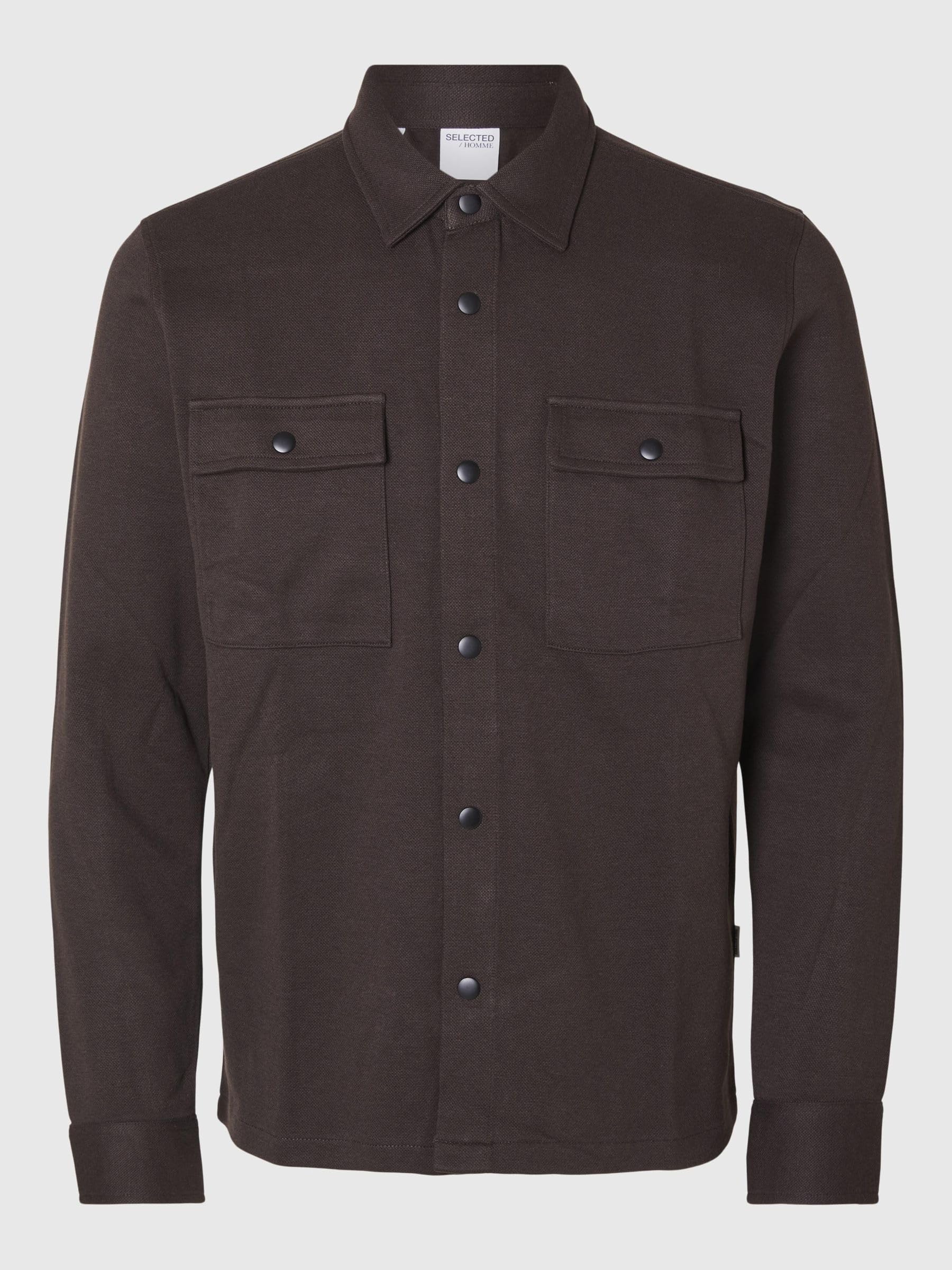 SELECTED HOMME Male Overshirt Klassisches | Overshirt