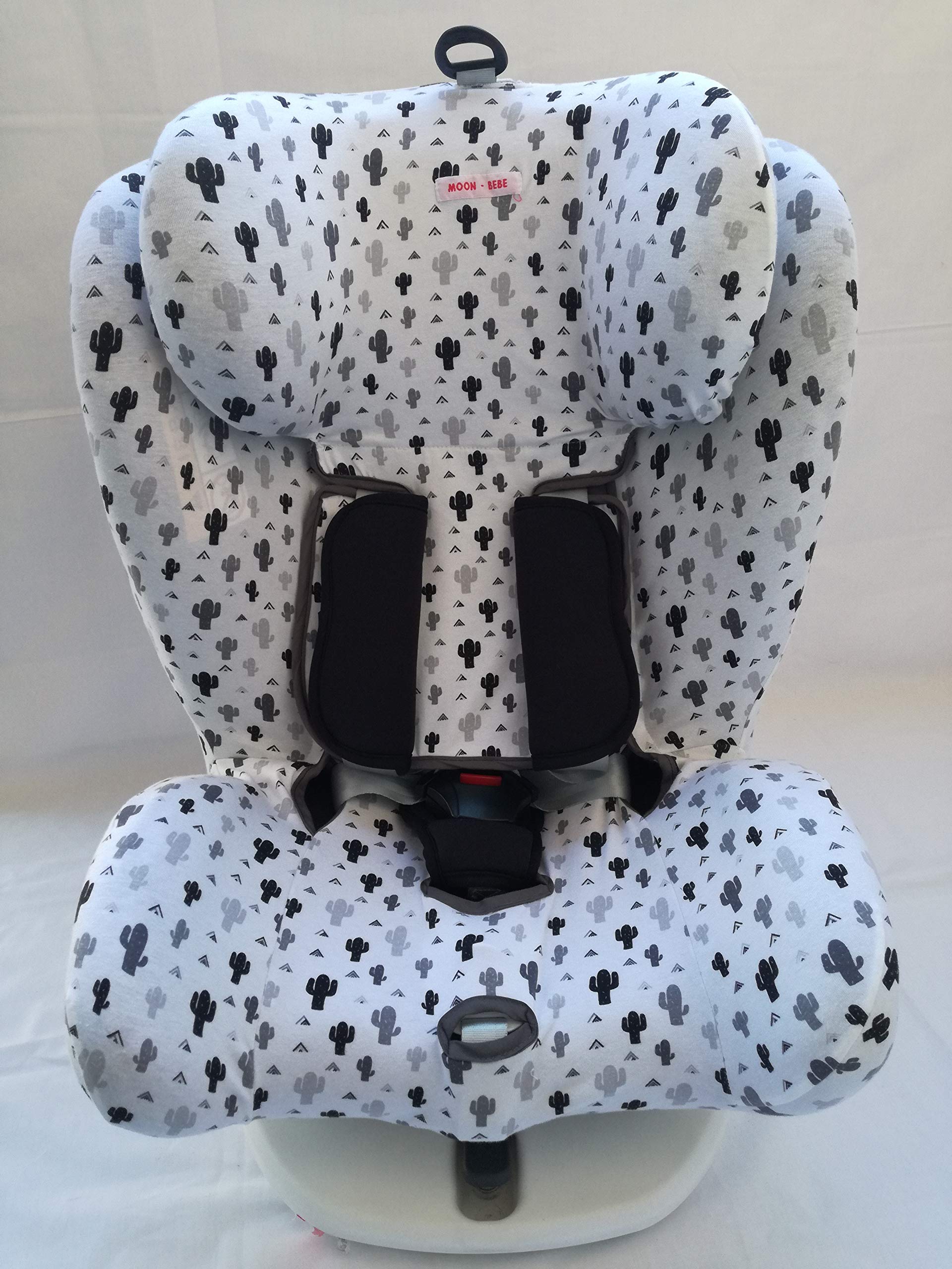 MOON-BEBE FUNDA PARA Star Ibaby - Silla de coche grupo 0+/1/2/3 Baby Auto Fix Noe (blanco)