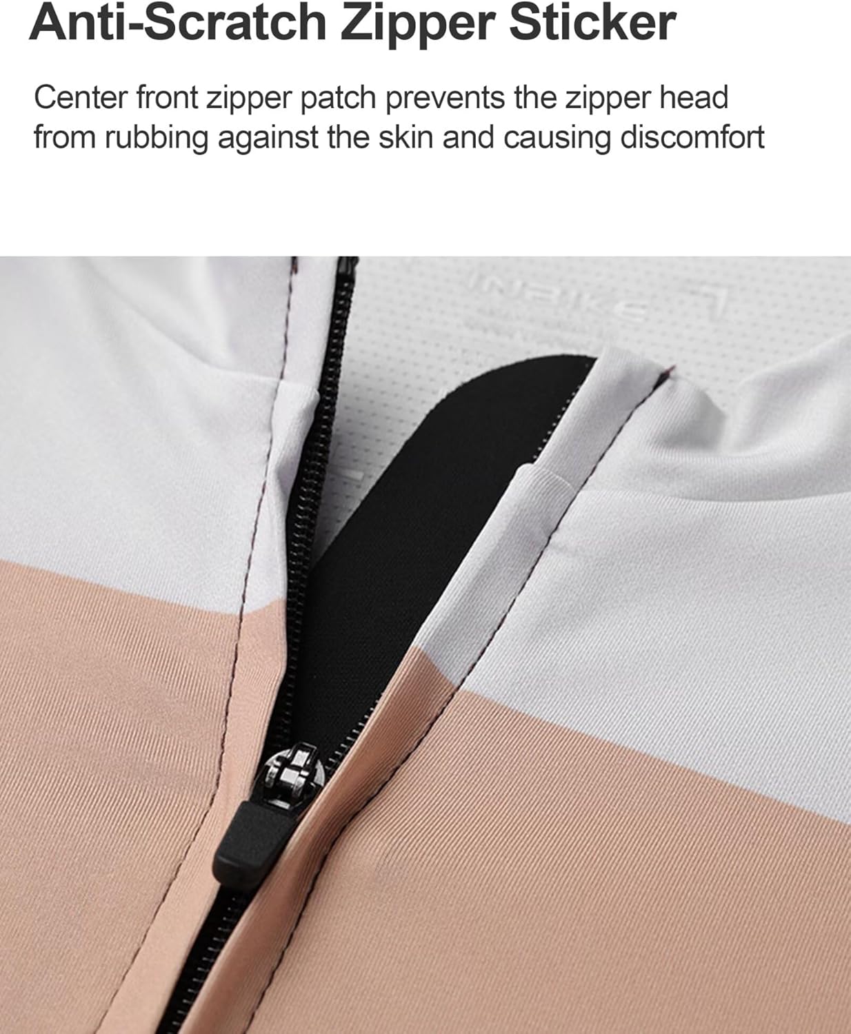 INBIKE Cycling Jersey Long Sleeve Breathable and Quick Dry with 3 Rear Pockets Biking Shirt for Men and Women - Image 7